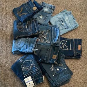 Sizes/ 11, 5, 2, 36 short, 6, 5, 14 reg, 5, 3, 4